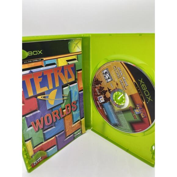 Star Wars: The Clone Wars/Tetris Worlds (Microsoft Xbox, 2003) TESTED - Picture 3 of 5
